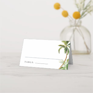 Tropical Name Card Place Cards
