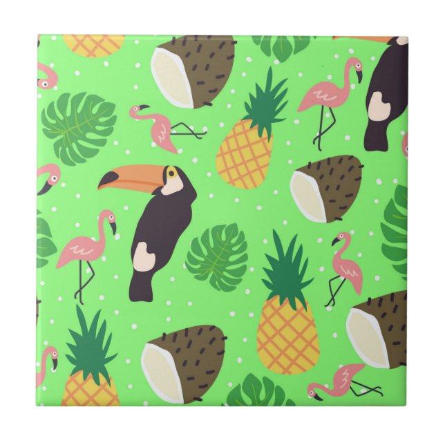 Tropical Nature Tile (Front)