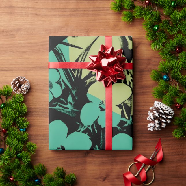Tropical Night Bloom Wrapping Paper (Holiday Gift)