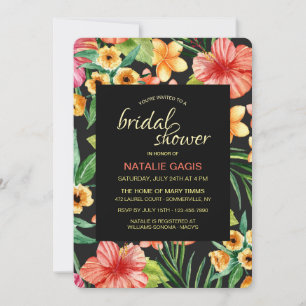 Tropical Night Invitation