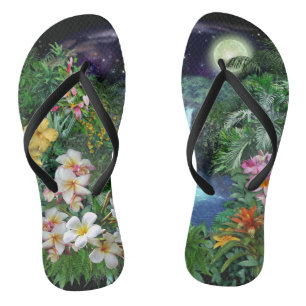 Tropical Nights Flip Flops