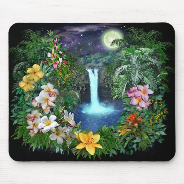 Tropical Nights Mouse Mat (Front)