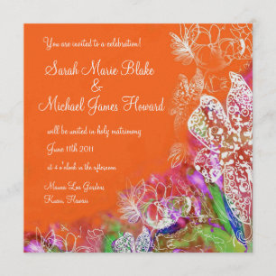 Tropical Oasis Invitation