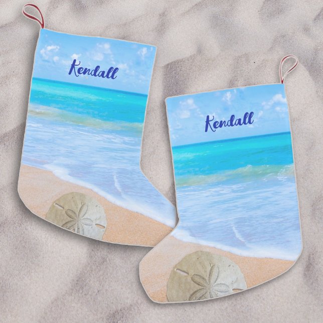 Tropical Ocean Double-sided Christmas Stocking (Creator Uploaded)