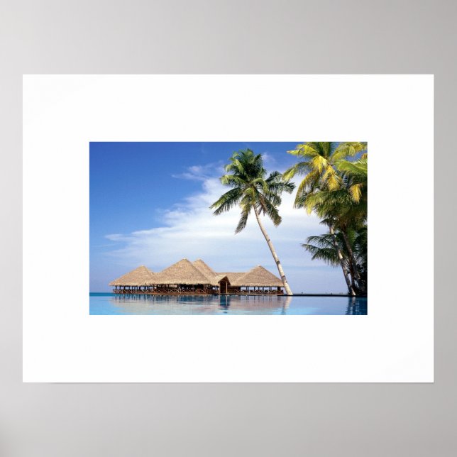 Tropical Ocean Poster (Front)