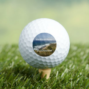 Tropical Ocean Sea Beach Nature Personalise Golf Balls