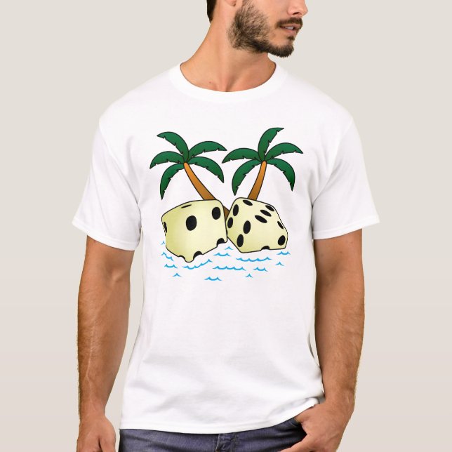 Tropical Pair O' Dice T-Shirt (Front)