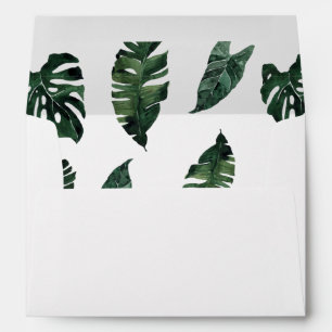Tropical Palm Leaf 2 Envelope