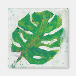 Tropical Palm Leaf Magnet