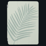 Tropical Palm Leaf Sage Green iPad Air Cover<br><div class="desc">Tropical Palm Leaf Illustration – Sage Green.</div>