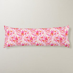 Tropical Palm Leaves Body Cushion