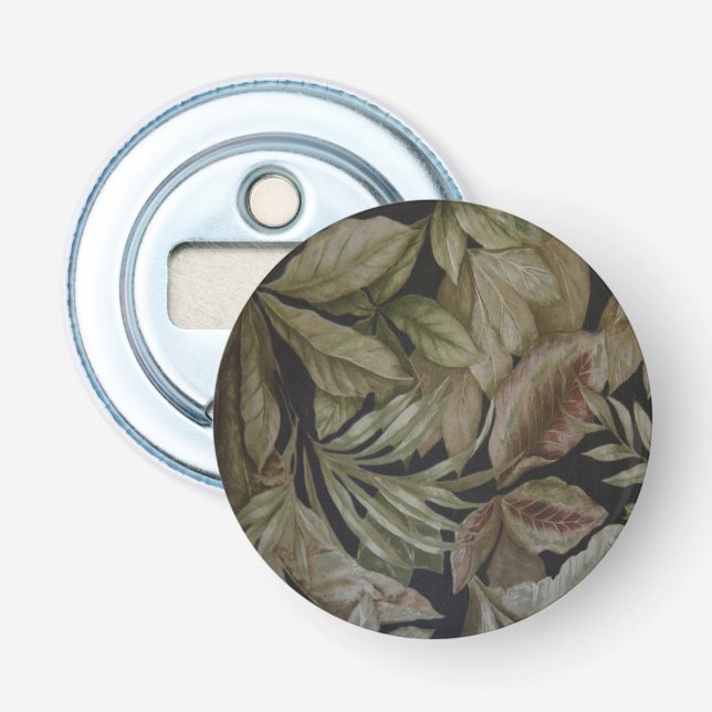 TROPICAL PALM LEAVES BOTTLE OPENER (Front)