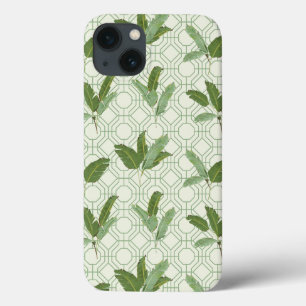 Tropical Palm Leaves iPhone 13 Case