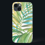 Tropical Palm Leaves iPhone 13 Case<br><div class="desc">Tropical Palm Leaves. Artist: Megan Meagher. Image ID: 149600FN.</div>