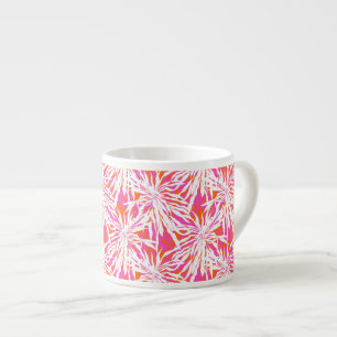 Tropical Palm Leaves Espresso Cup