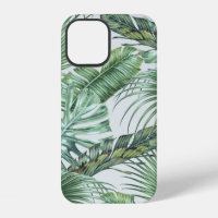 Tropical palm leaves, monstera, banana leaf, jungl
