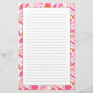 Tropical Palm Leaves Stationery