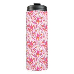 Tropical Palm Leaves Thermal Tumbler