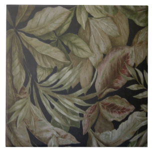 TROPICAL PALM LEAVES TILE