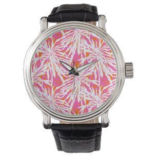 Tropical Palm Leaves Watch