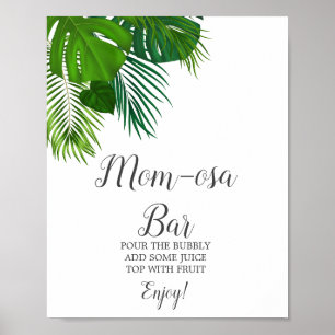 Tropical Palm Mum-osa Bar Sign