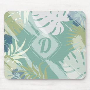 Tropical Palm Pattern Mouse Mat