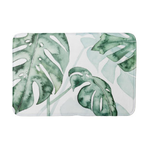 Tropical Palm Split Leaf Bath Mat