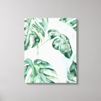 Tropical Palm Split Leaf