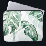 Tropical Palm Split Leaf Laptop Sleeve<br><div class="desc">"Split Leaf II" by Grace Popp. Features a muted palette of tropical greenery.</div>