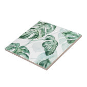 Tropical Palm Split Leaf Tile (Side)