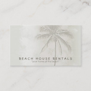 Tropical Palm (standard) Business Card
