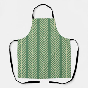 Tropical Palm Stripes Apron