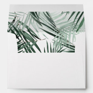Tropical Palm Thin Leaf Envelope