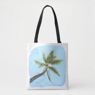 Tropical Palm Tote