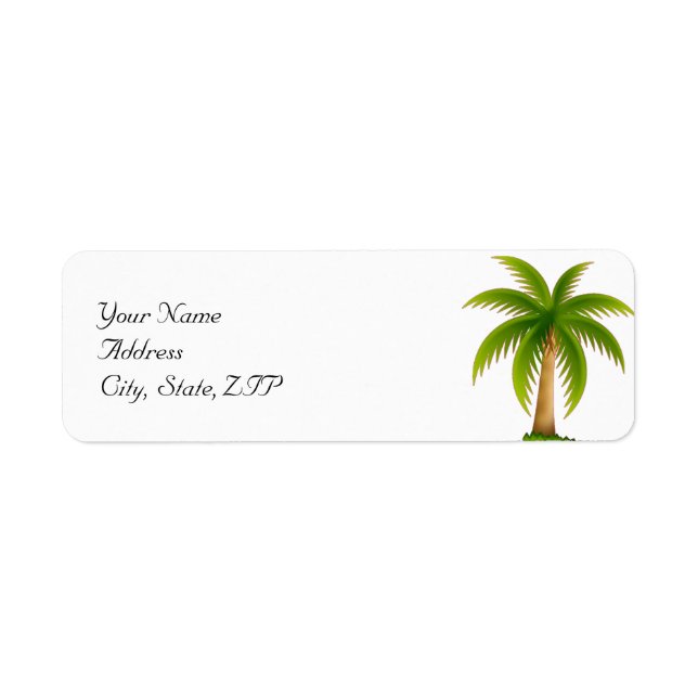 Tropical Palm Tree (Front)