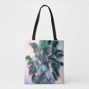 Tropical Palm Tree Art Vacation Tote Bag