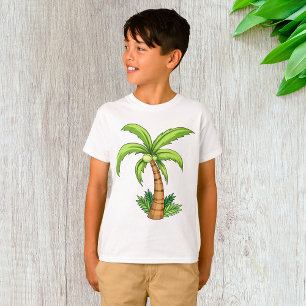 Tropical Palm Tree Beach and Island Vibes T-Shirt