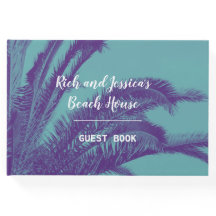 Tropical Palm Tree Beach House