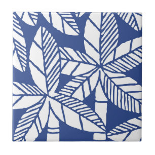 Tropical Palm Tree Beach Tile