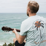Tropical Palm Tree Beach Vibes Summer Sun Retro T-Shirt<br><div class="desc">This Tropical Palm Tree Beach Vibes Summer Sun Retro t-shirt showcases a pot of palm tree,  capturing the essence of summer relaxation,  an ideal companion for your beach vacations,  summer adventures,  or simply for adding a touch of vacation vibes to your everyday wardrobe.</div>