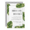 Tropical Palm Tree Beach Wedding Invitation