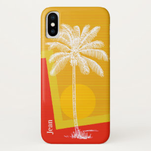 Tropical Palm Tree  iPhone X Case