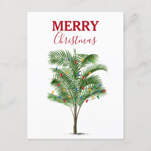 Tropical Palm Tree Christmas Tree Holiday