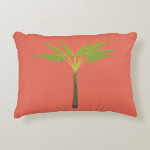 Tropical Palm Tree Custom Summer Beach Simple Decorative Cushion