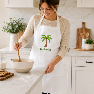 Tropical Palm Tree Name  Standard Apron