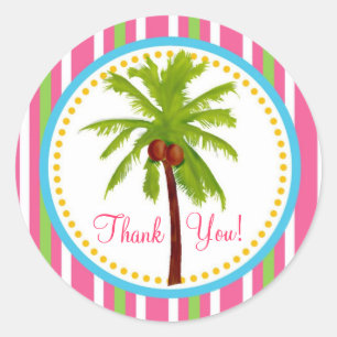 Tropical Palm Tree Stickers
