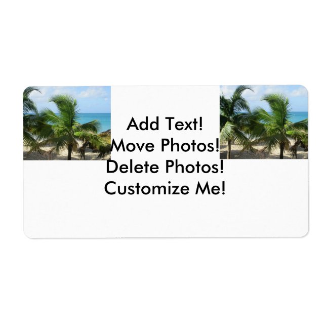 Tropical Palm Trees (Front)