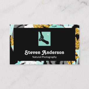 Tropical Palm Trees   Camera Man Holding Camera Business Card