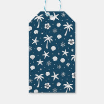 Tropical Palm Trees Coastal Christmas