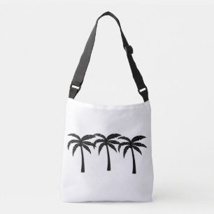Tropical Palm Trees Crossbody Bag